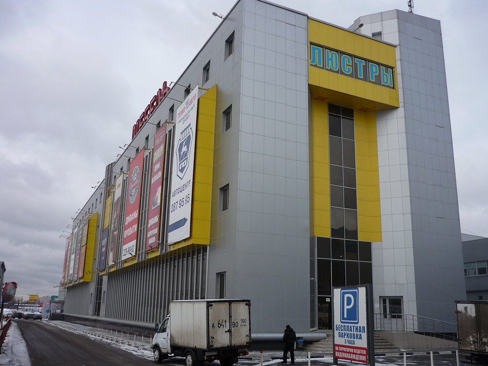 Эскалаторы SJEC в ТЦ «Мебель» г. Балашиха